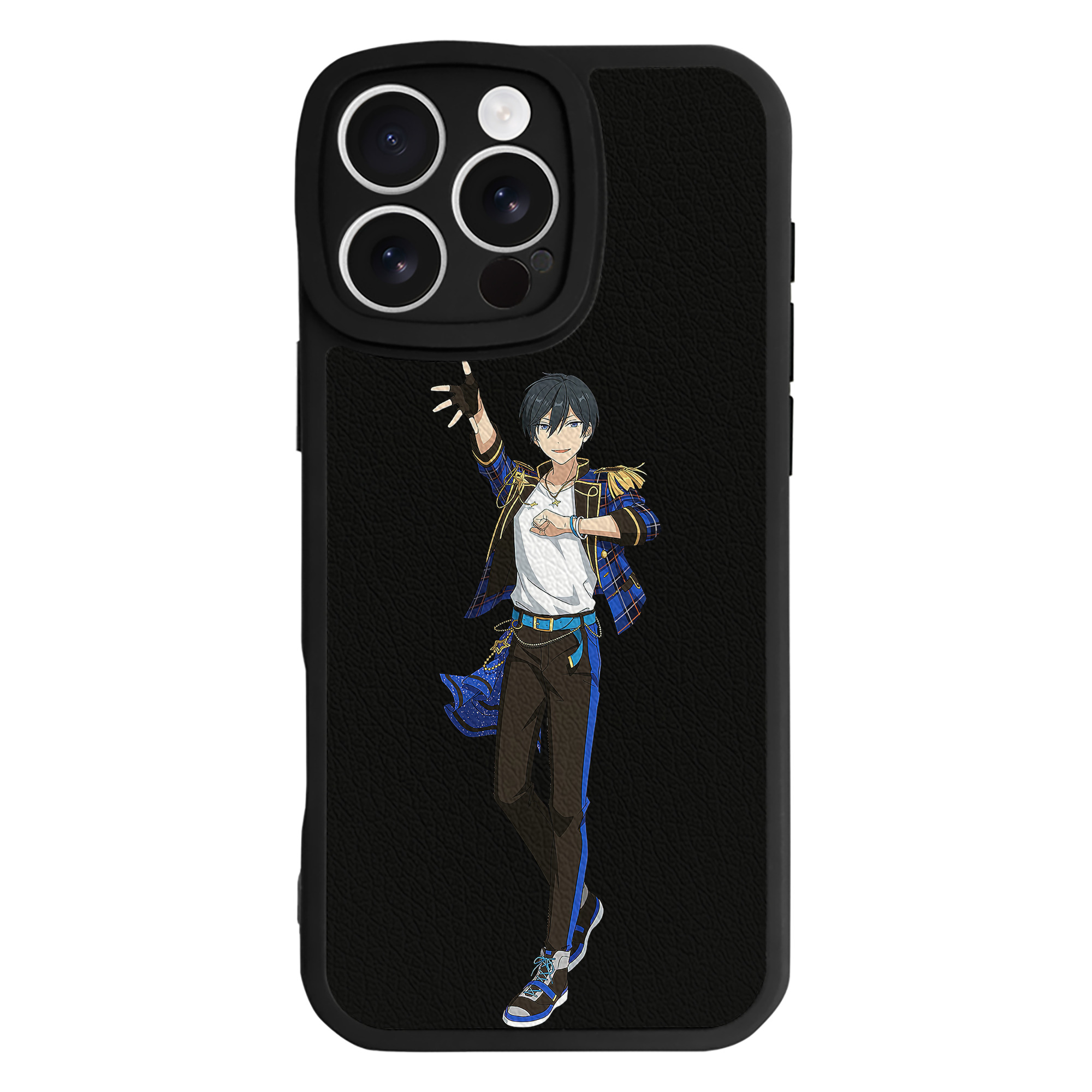 （画像用） あんさんぶるスターズ! Ensemble Stars 【iPhone 16シリーズ対応】シリコンスマホケース（レザー調） 材質：シリコン